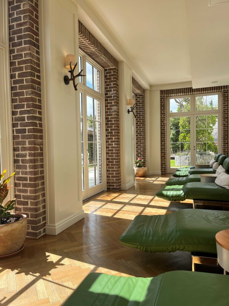 Spa area at the Galgorm resort and spa