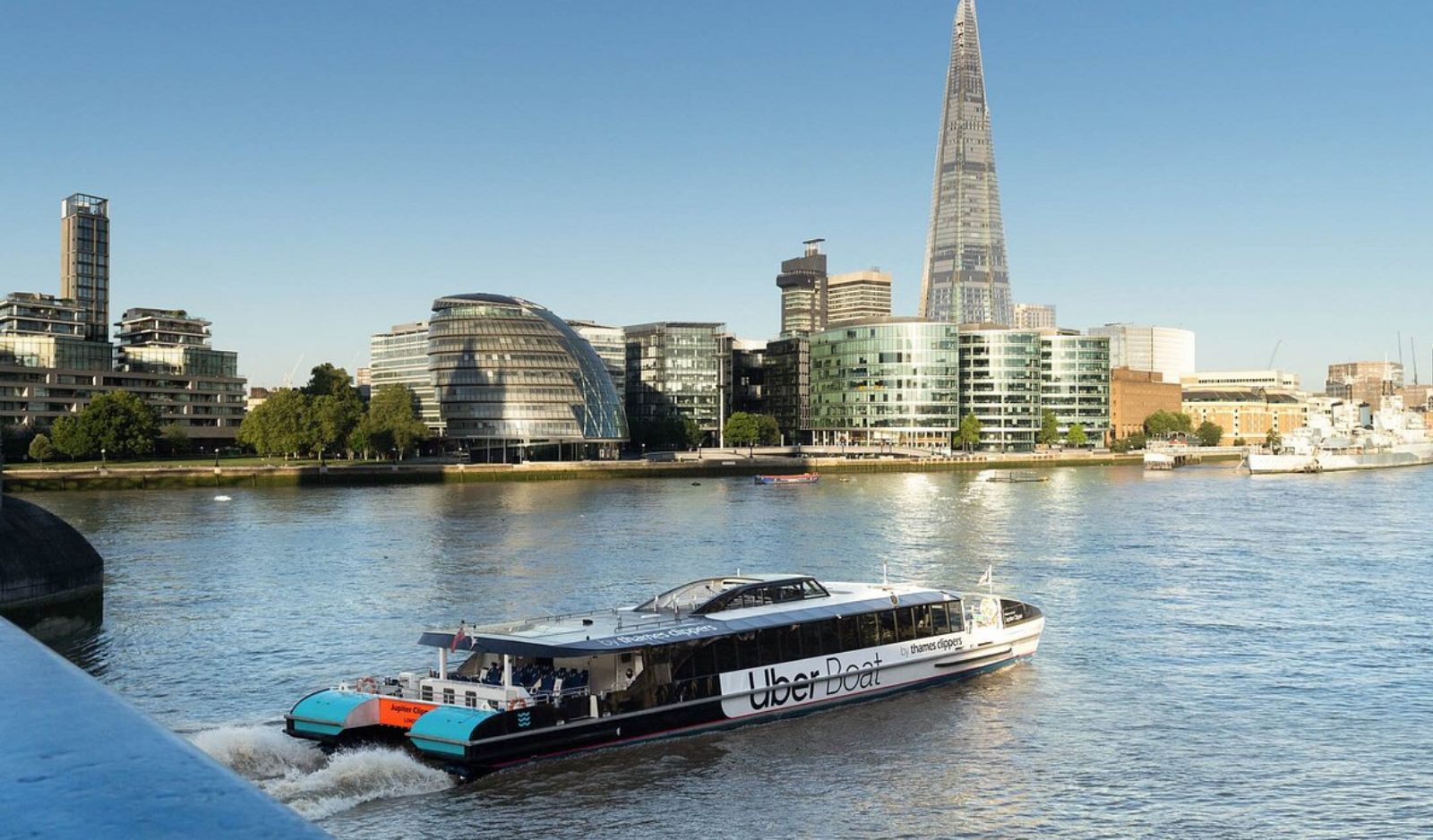 A review of the Uber boat, London